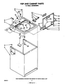 Top and cabinet