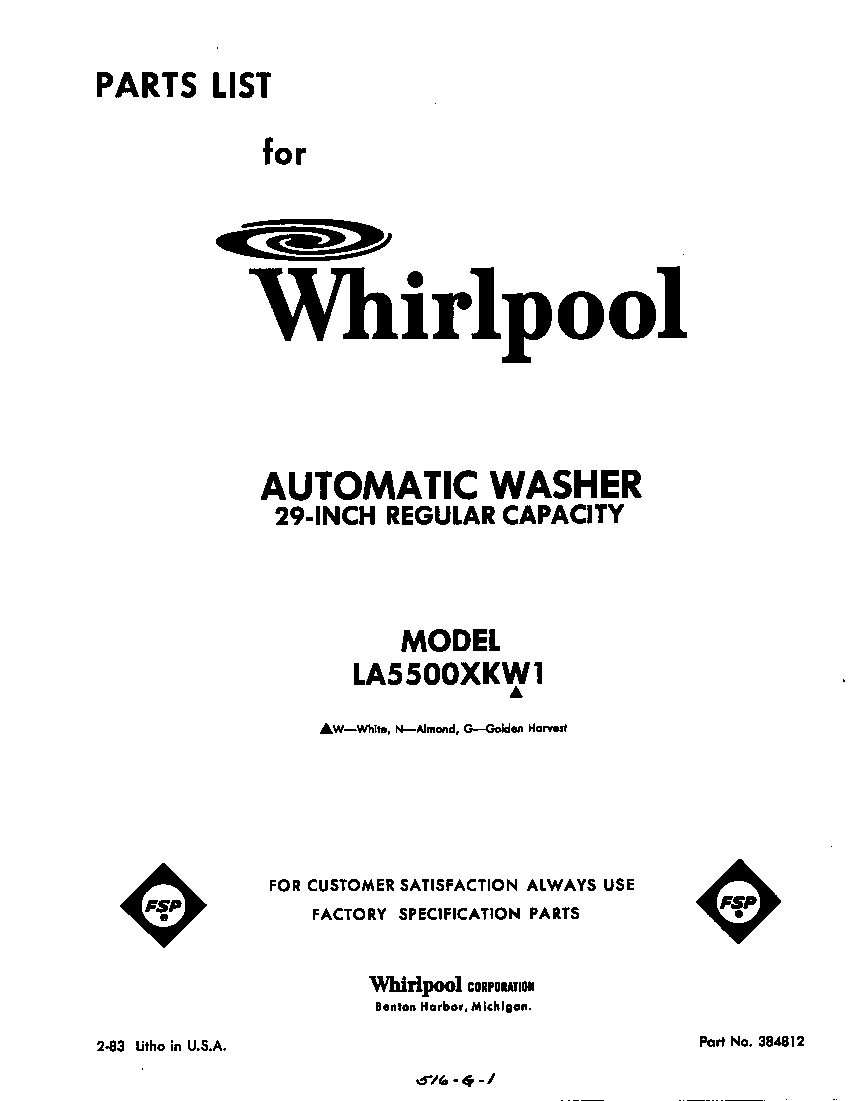 Front cover