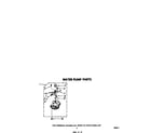 Whirlpool LA5300XKW1 water pump diagram