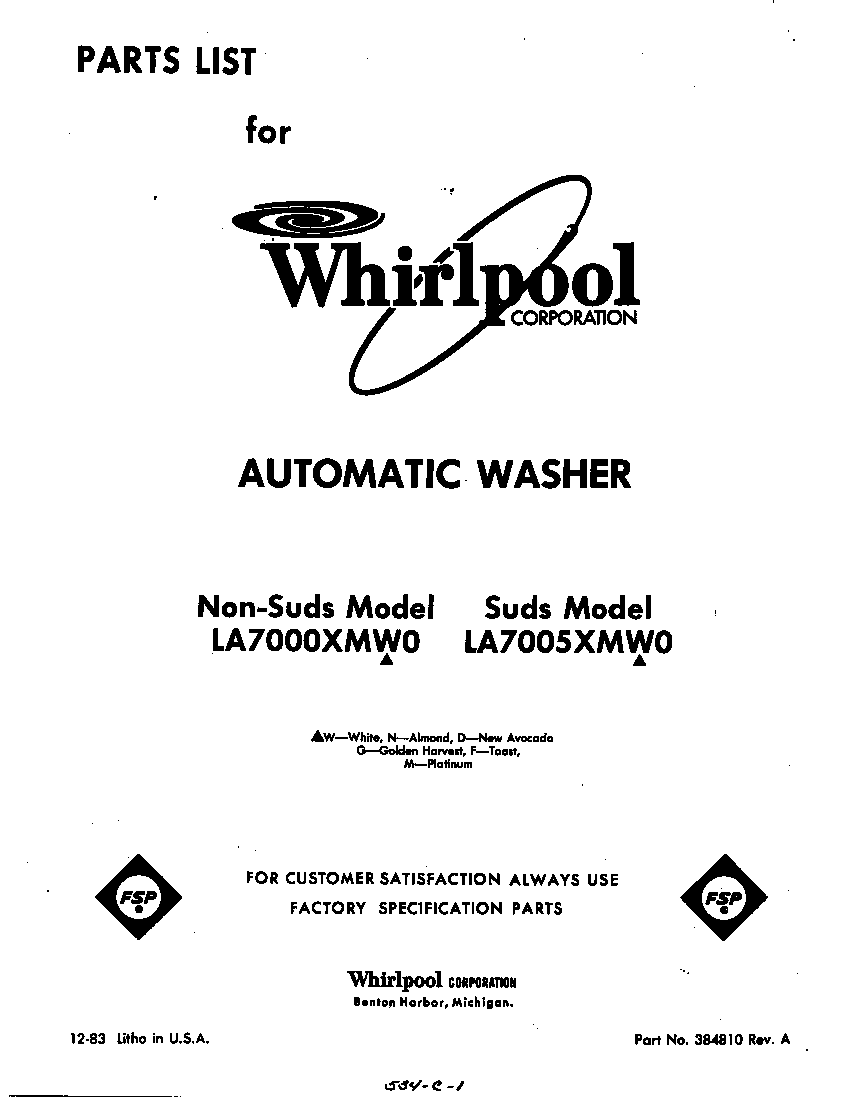 Front cover