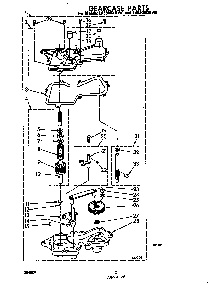Gearcase