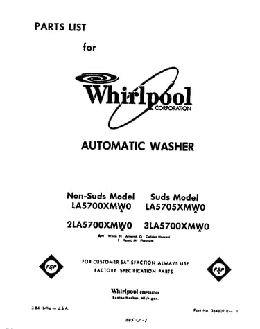 Front cover