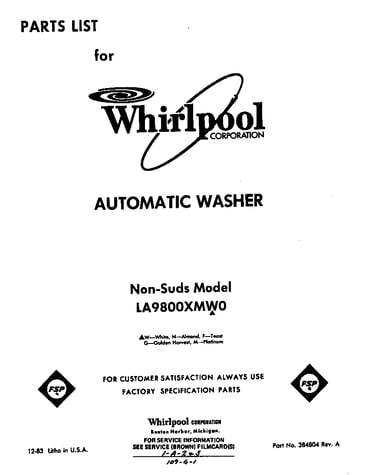 Front cover