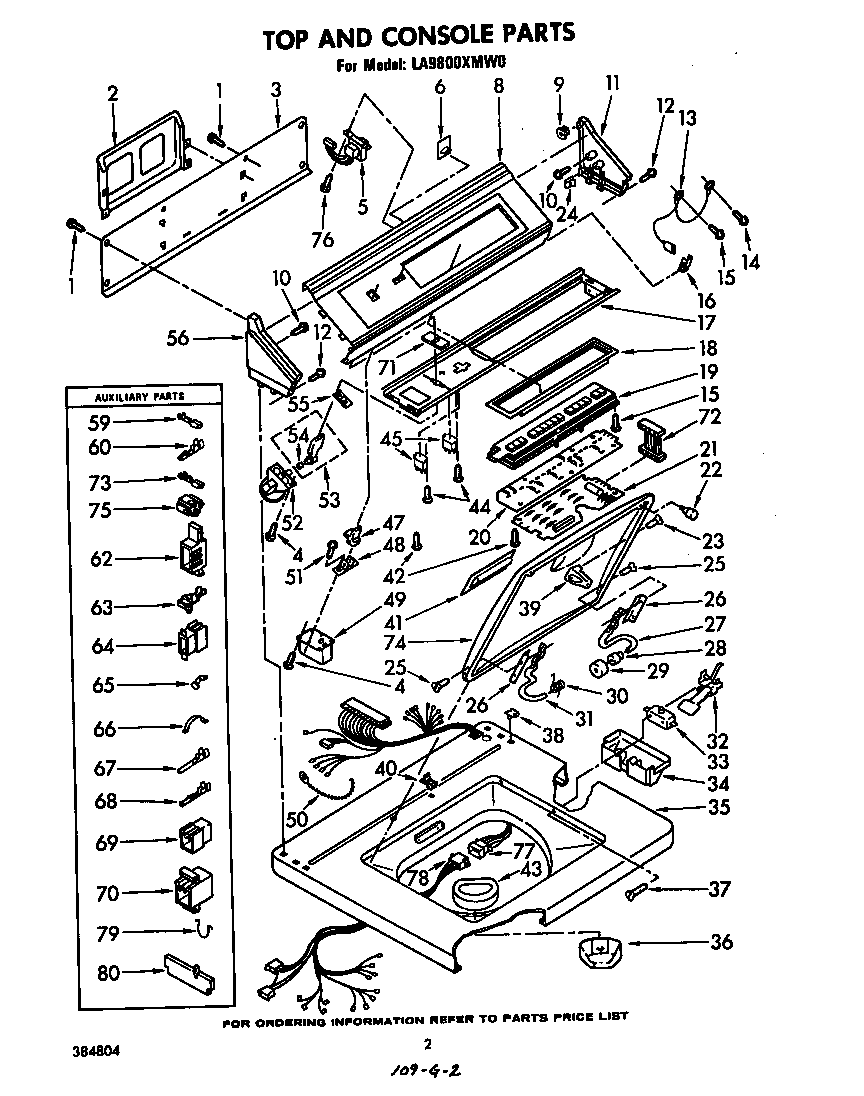 TOP AND CONSOLE