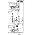 Whirlpool LA6700XMW0 gearcase diagram