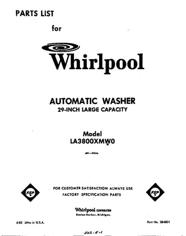 Front cover