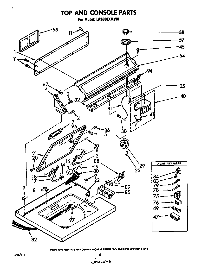 Top and console