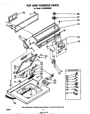 Top and console
