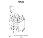 Whirlpool LA5580XMW0 cabinet diagram
