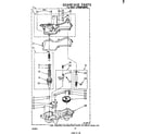 Whirlpool LA5580XMW0 gearcase diagram