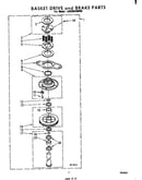 Basket drive and brake