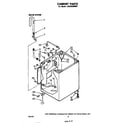 Whirlpool LA5530XMW0 cabinet diagram
