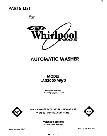 Front cover