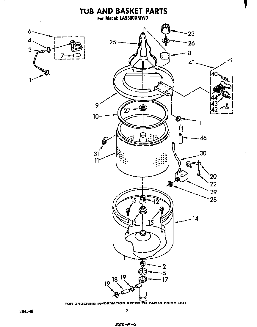 TUB AND BASKET