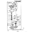 Whirlpool LA5000XMW0 gearcase diagram