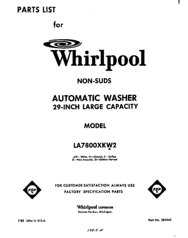 Front cover