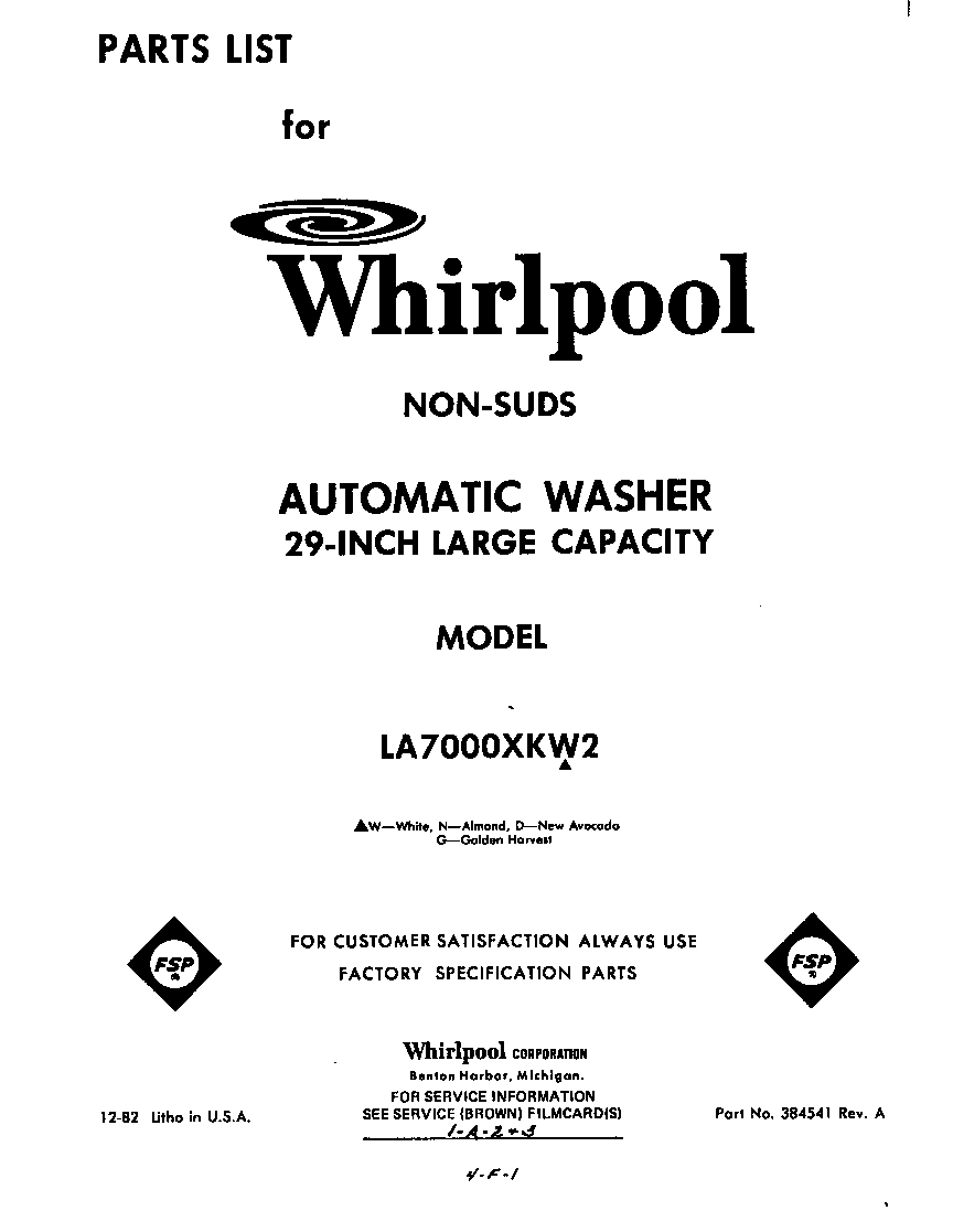 Front cover
