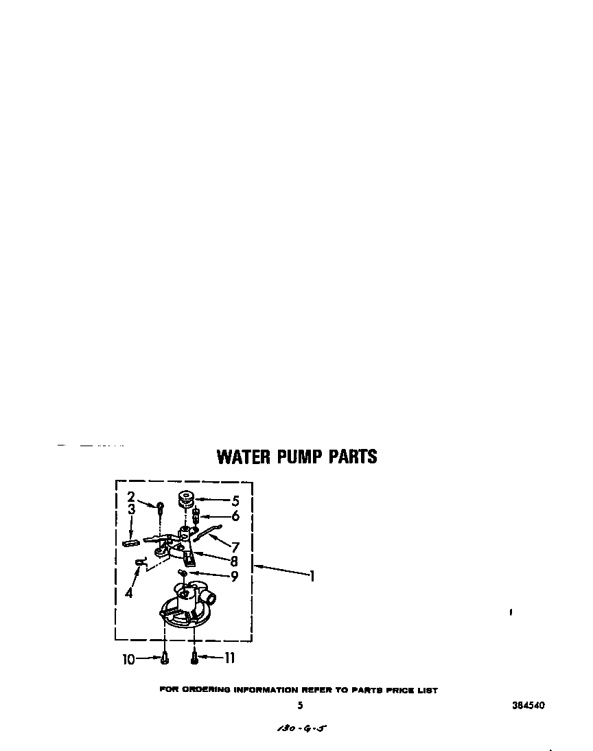 WATER PUMP