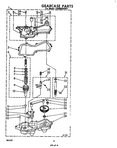 Basket drive and brake