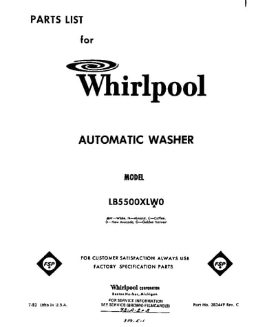 Front cover