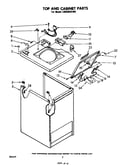 Top and cabinet