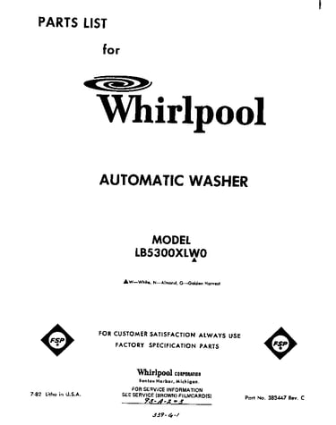 Front cover