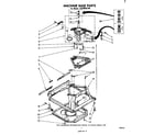 Whirlpool LB5300XLW0 machine base diagram