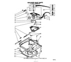 Whirlpool LB3000XLW0 machine base diagram