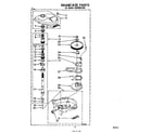 Whirlpool LB3000XLW0 gearcase diagram
