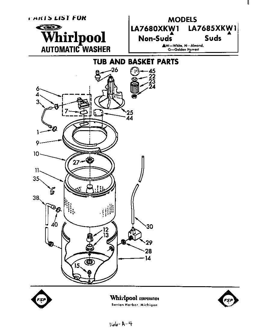 TUB AND BASKET