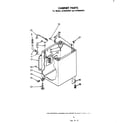 Whirlpool LA7680XKW1 cabinet diagram