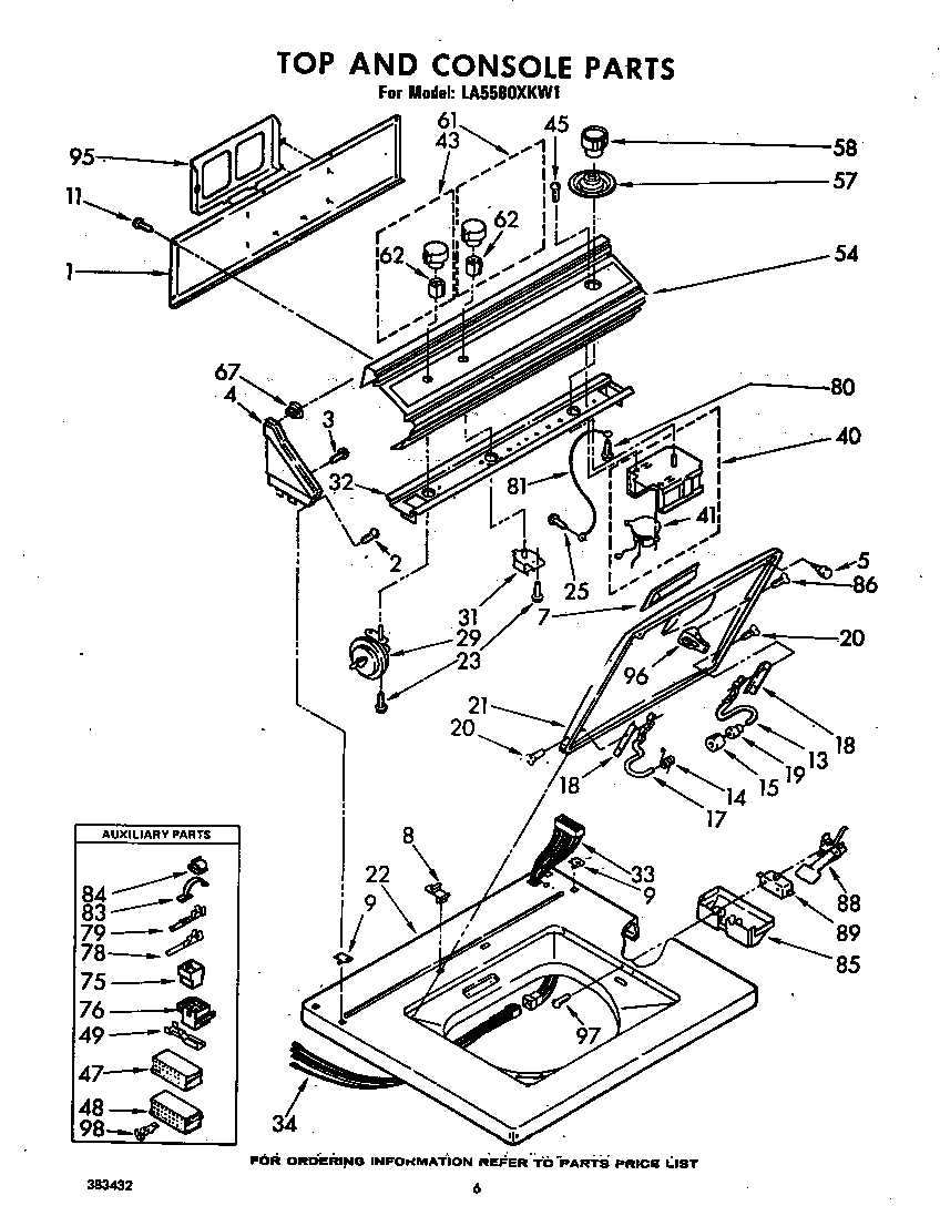 Top and console