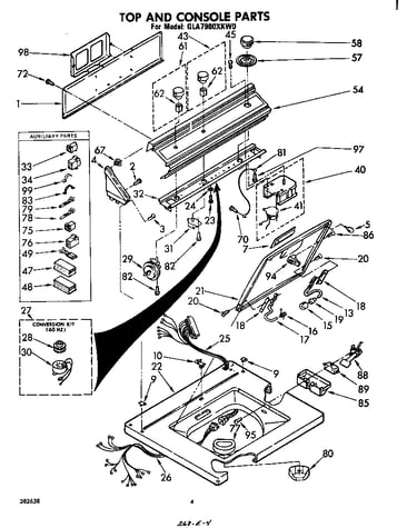 Top and console