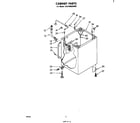 Whirlpool GLA7900XKW0 cabinet diagram