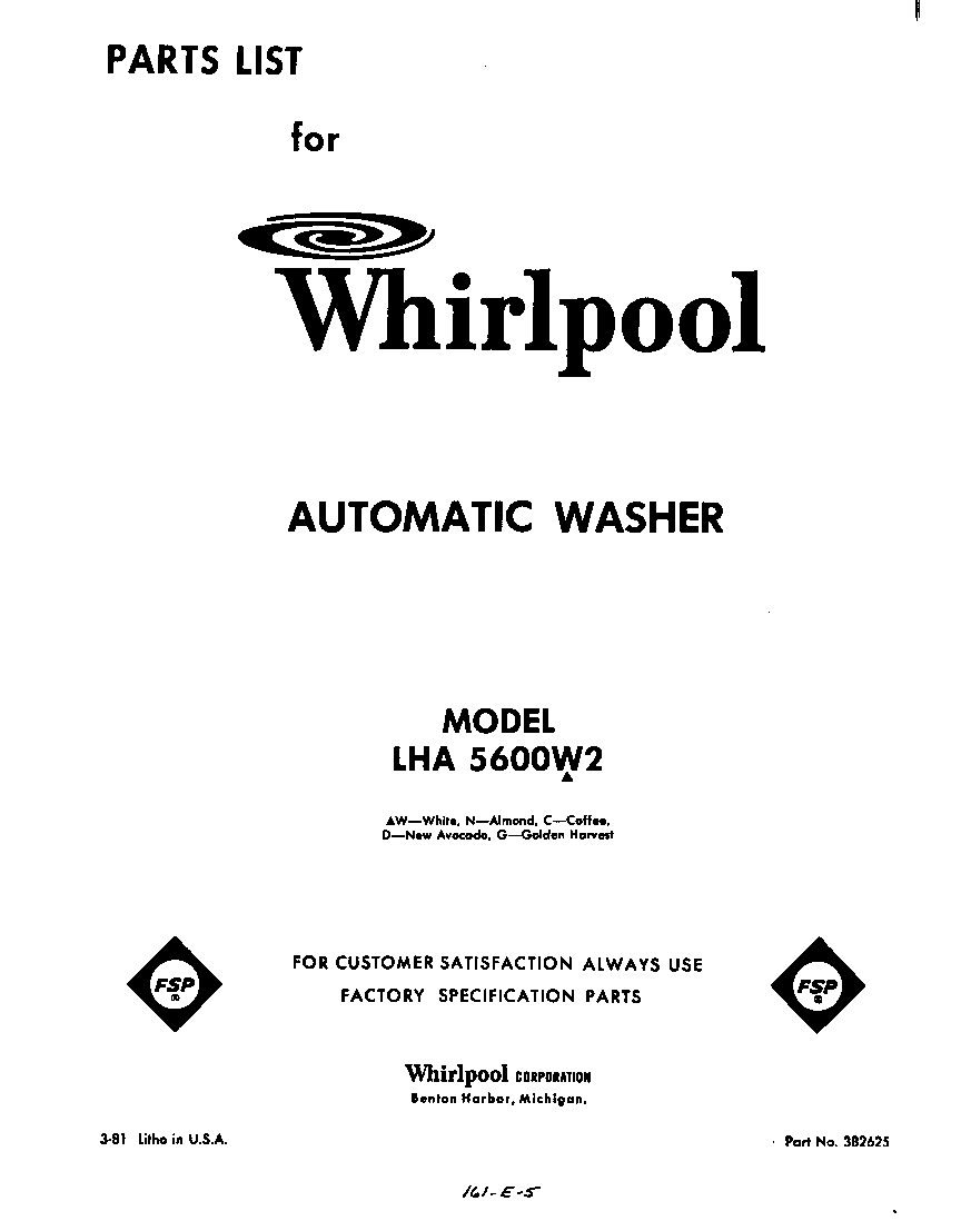 Front cover
