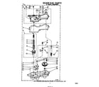 Whirlpool LHA6300W2 gearcase diagram