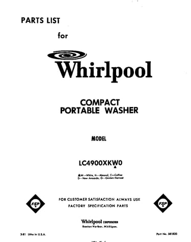 Front cover