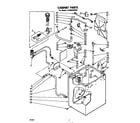 Whirlpool LC4900XKW0 cabinet diagram