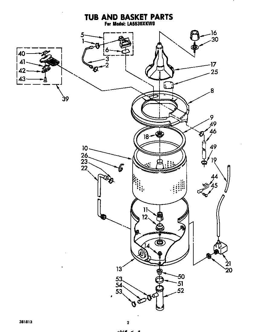 TUB AND BASKET