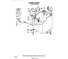 Whirlpool LHA5810W0 cabinet diagram