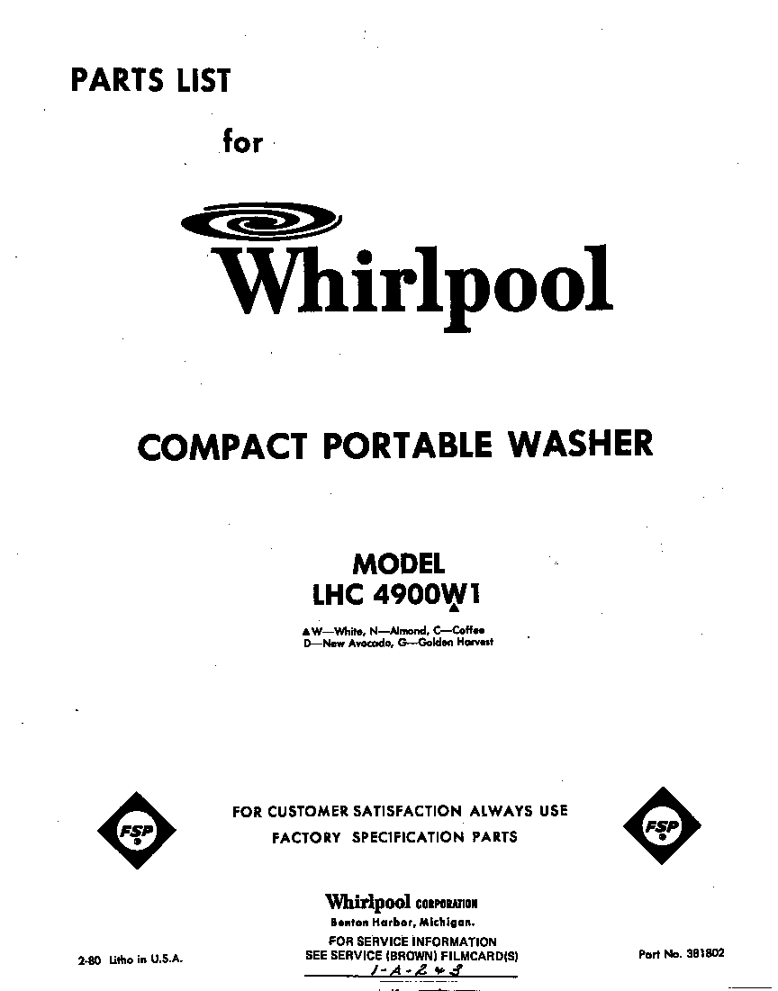 Front cover