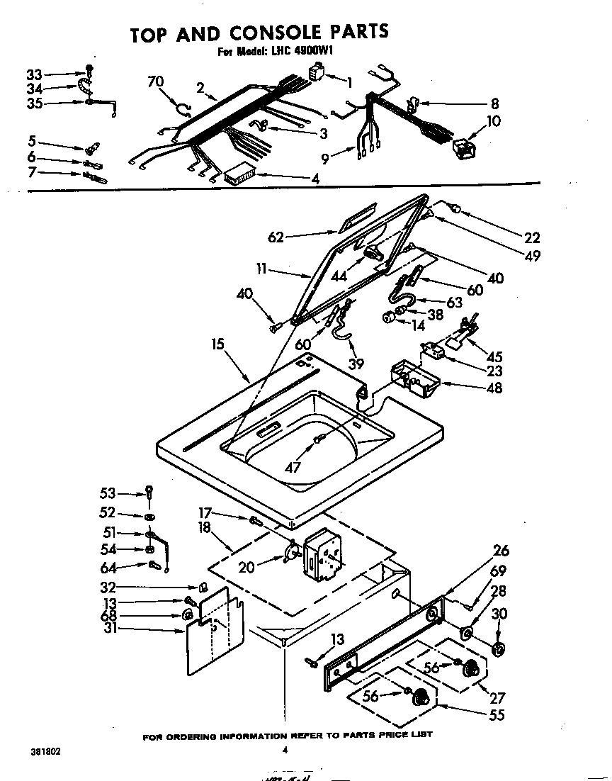 TOP AND CONSOLE