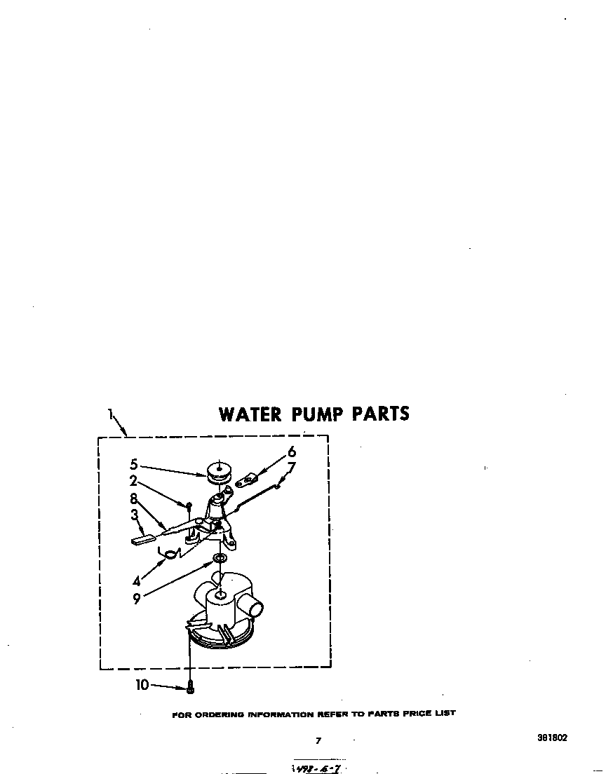 WATER PUMP