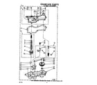 Whirlpool LHA6480W1 gearcase diagram