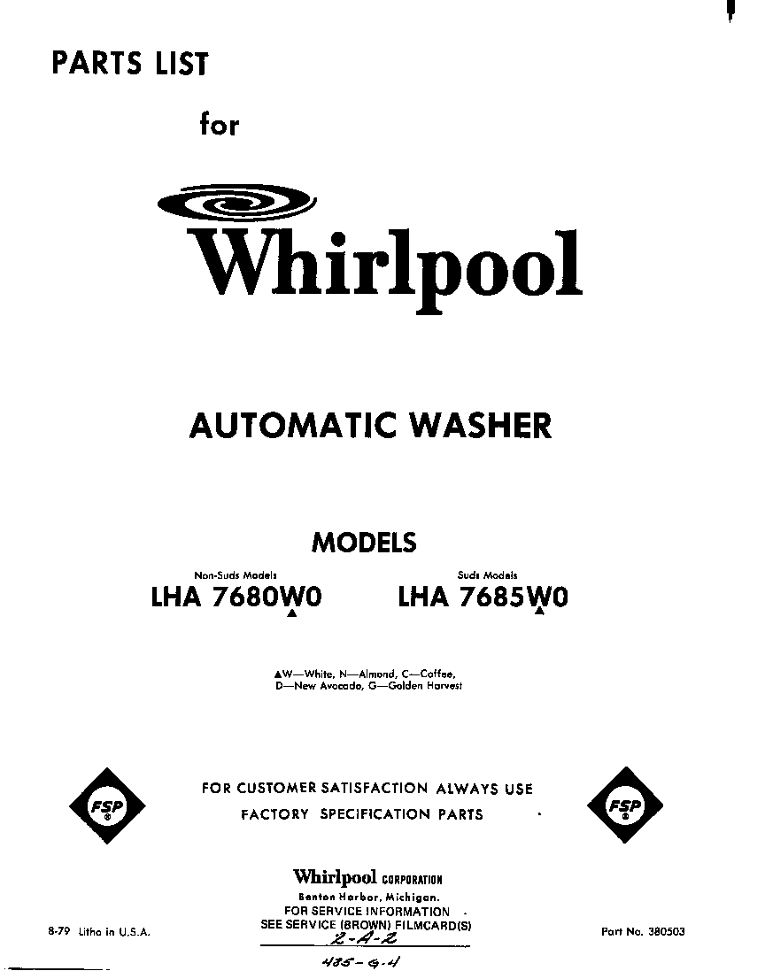 Front cover