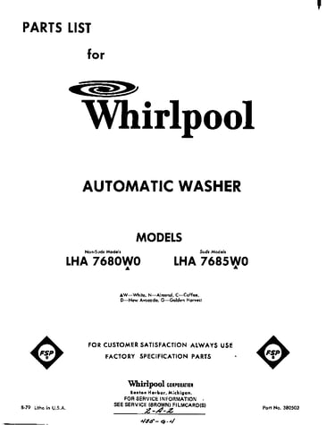 Front cover