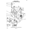 Whirlpool LHA7680W0 drive diagram