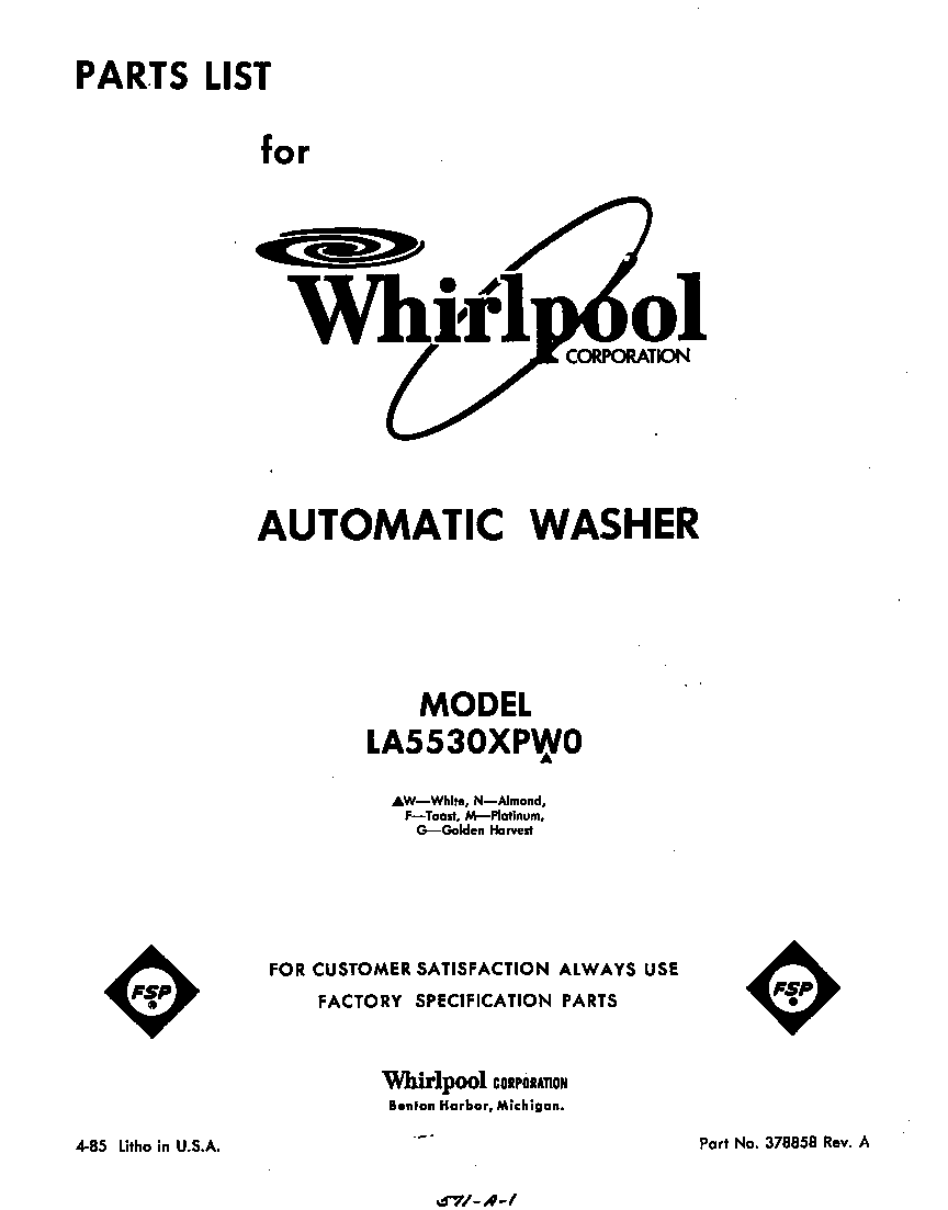 Front cover