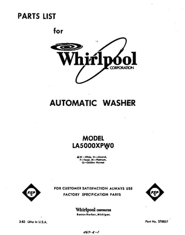 Front cover
