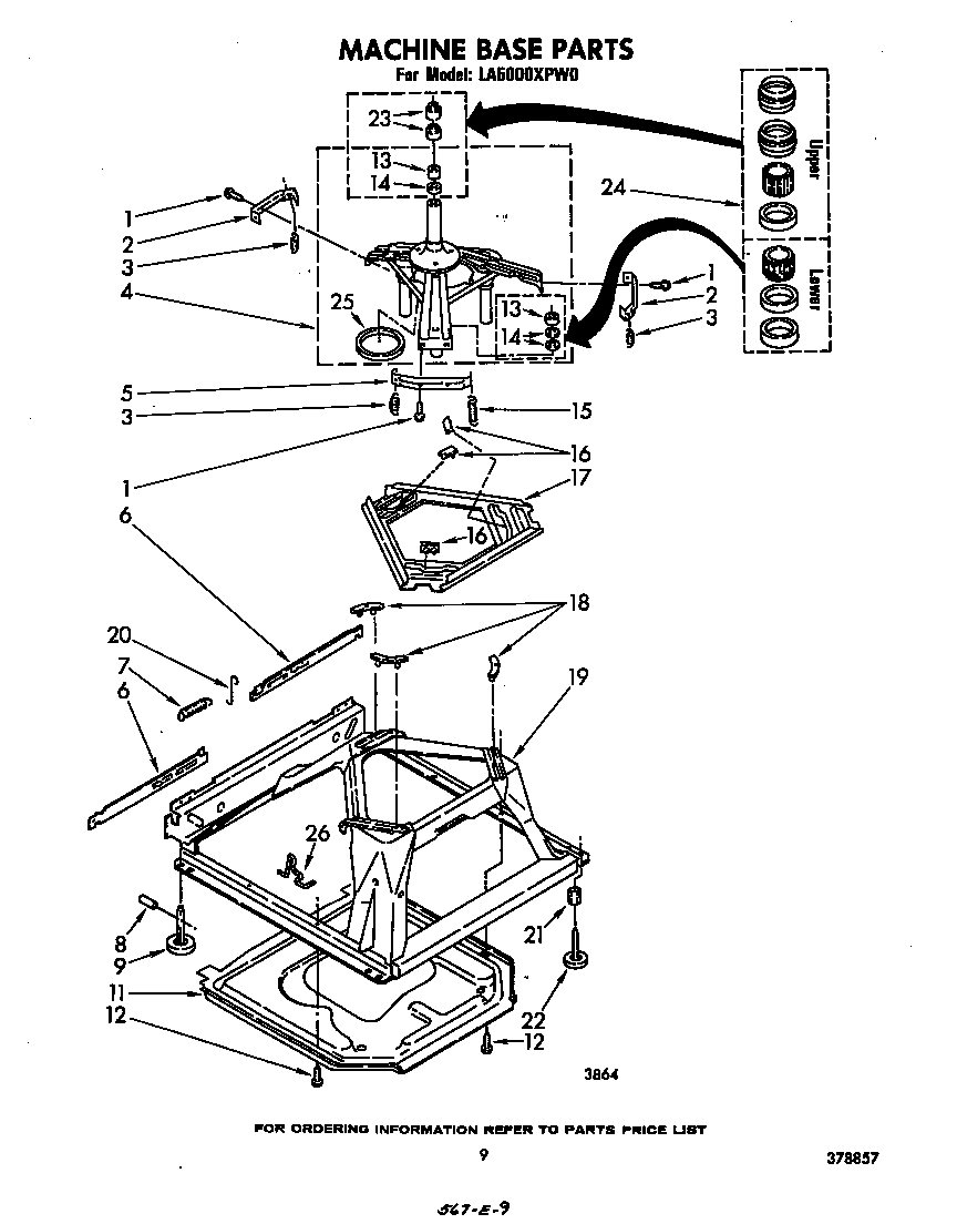 Machine base